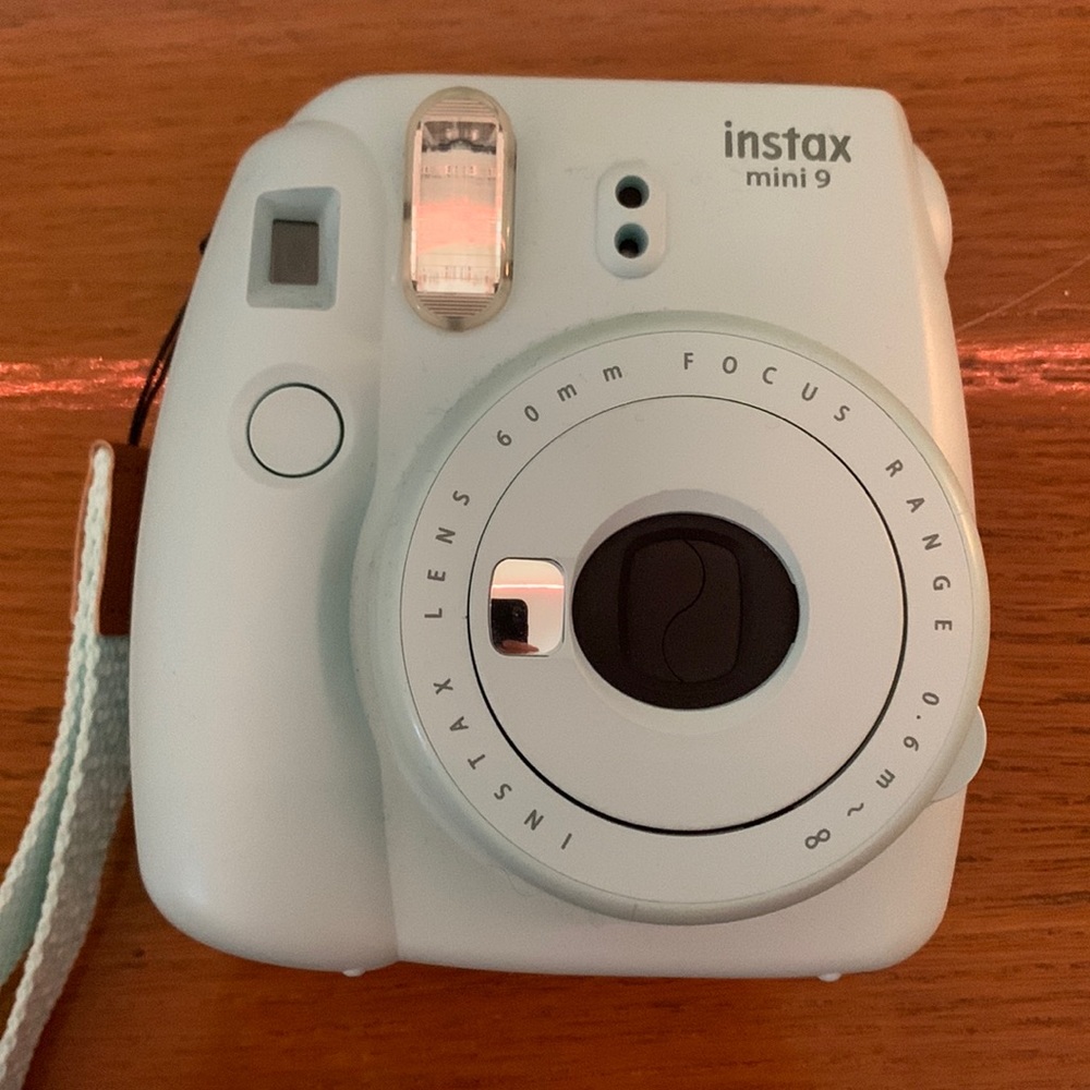Light Blue Polaroid